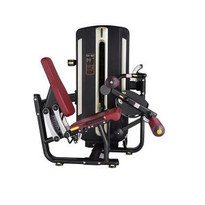 Seated rear leg curl machine