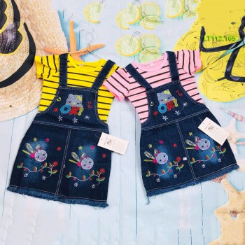 Girl dungarees
