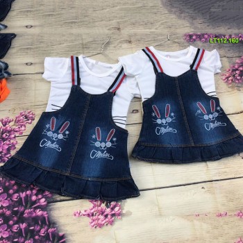 Girl dungarees