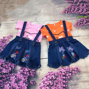 Girl dungarees
