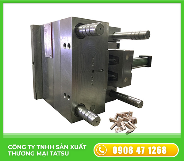 70-degree l-bracket mold