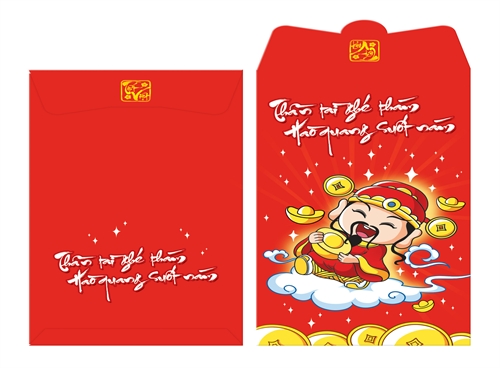 Lucky money envelope printing