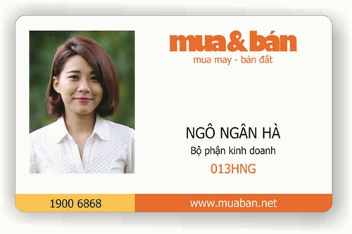 Printing staff ID card