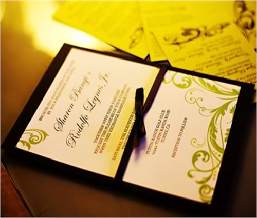 Invitation card printing