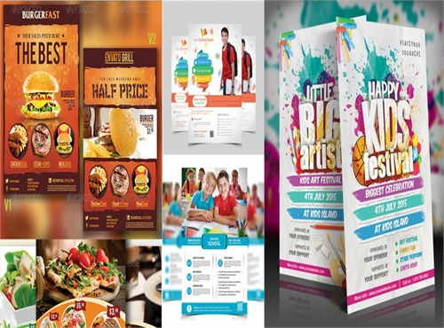 Leaflet printing