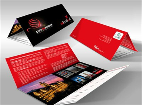 Leaflet printing