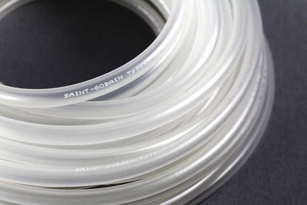 Flexible tubing for food