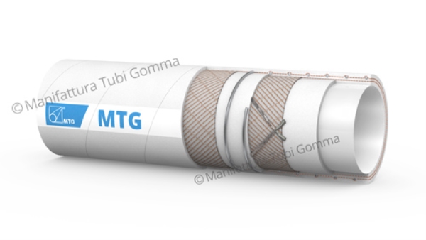 Flexible tubing for food