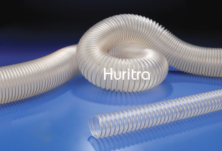 White gray plastic hose