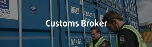 Customs broker