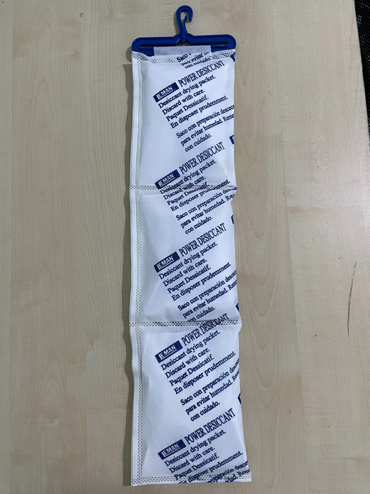 Leman 1000g desiccant strips (3-pouch chain)