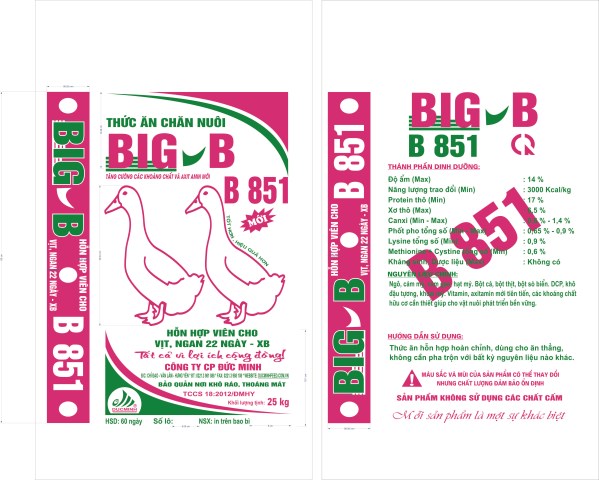 PP bag for animal feed