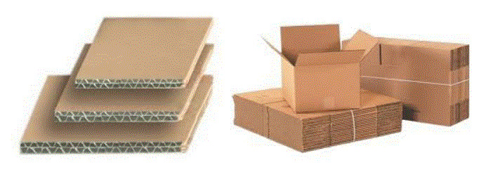 5-ply corrugated boxes