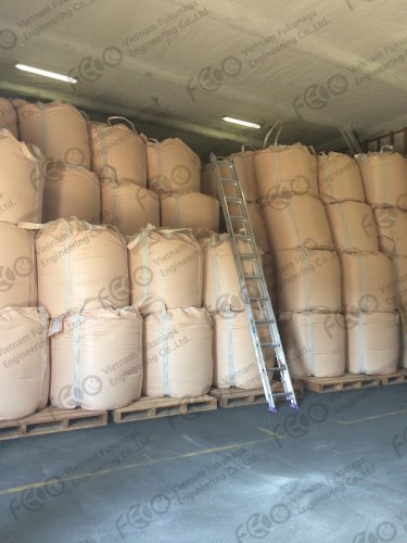 Jumbo bag for warehouse area