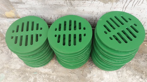 Round manhole cover
