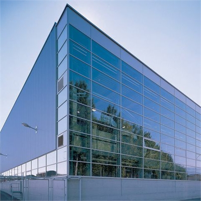 Aluminum glass facade