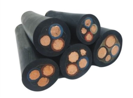 Rubber cable