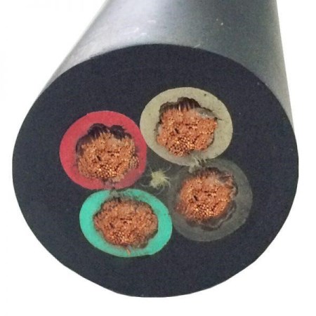 Rubber cable