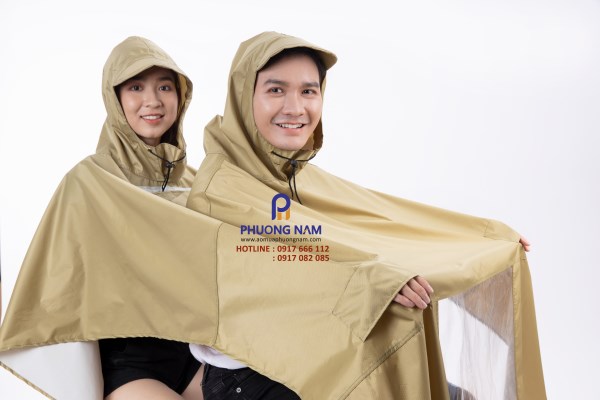 Double-headed raincoat