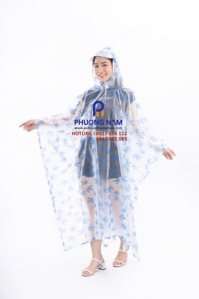 PVC batwing raincoat