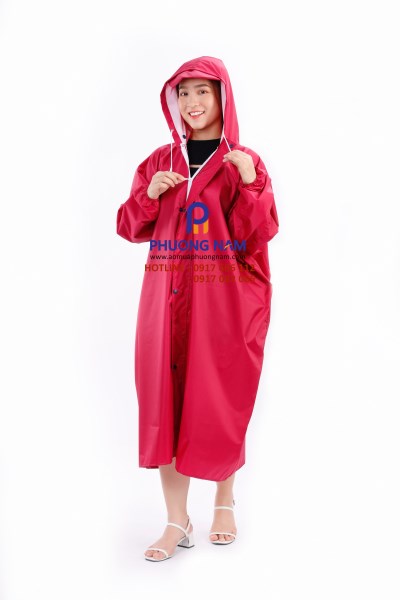 Zippered raincoat