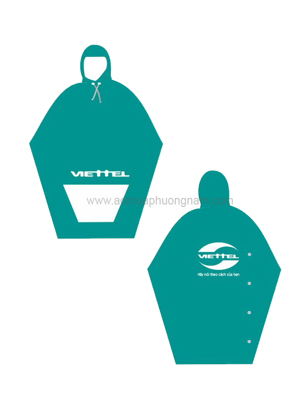 Advertising raincoat