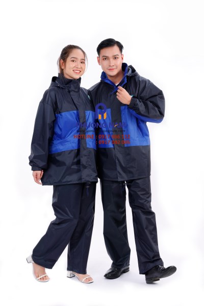 Premium two-layer raincoat set