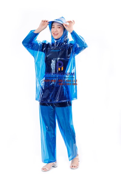 PVC raincoat set