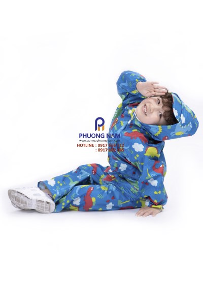 Patterned BIT raincoat for kids