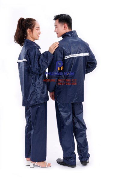 Plain raincoat set
