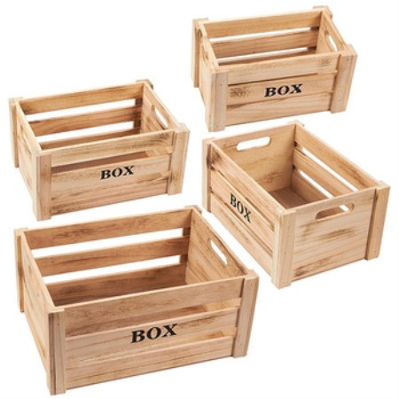 Wooden box