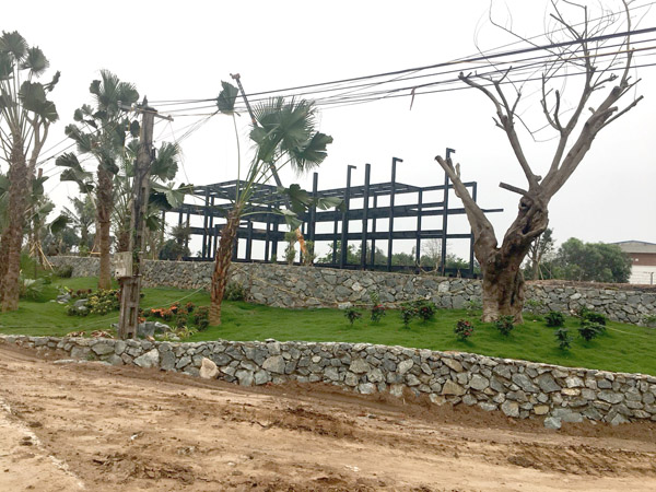 Steel structure building