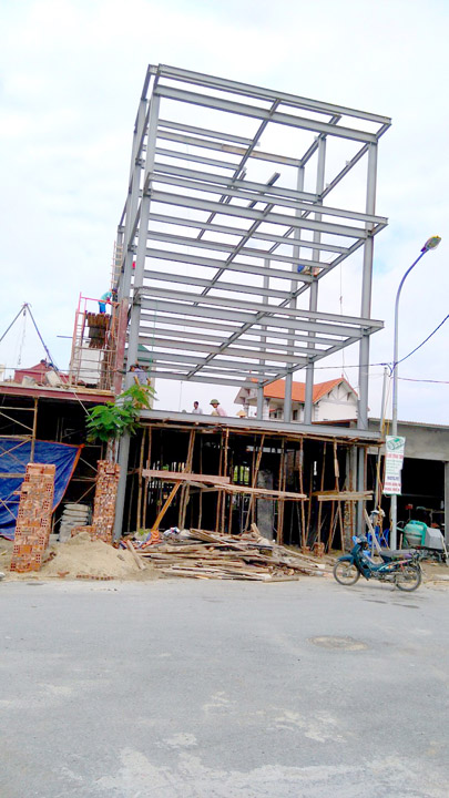 Steel structure building