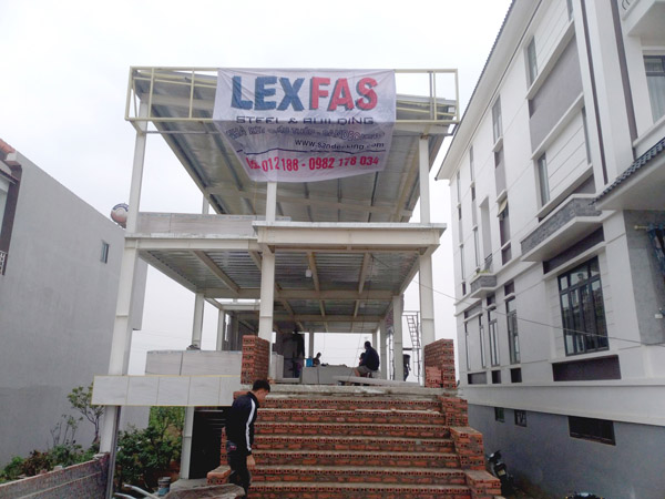 Steel structure building