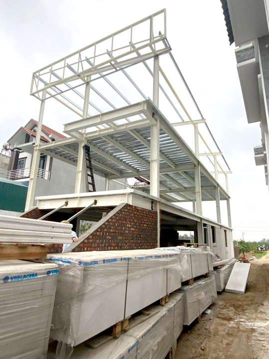 Steel structure building