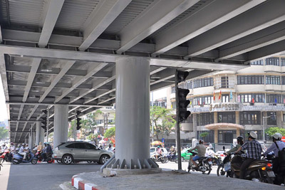 Traffic sector steel structure