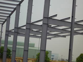 Industrial steel structure