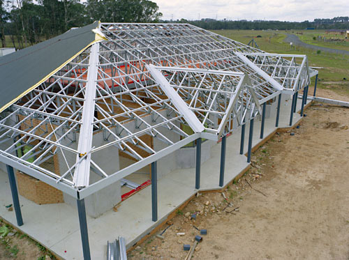 Steel structure building