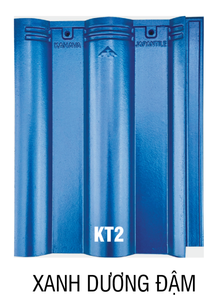 Dark blue Kahava-Japantile roof tile