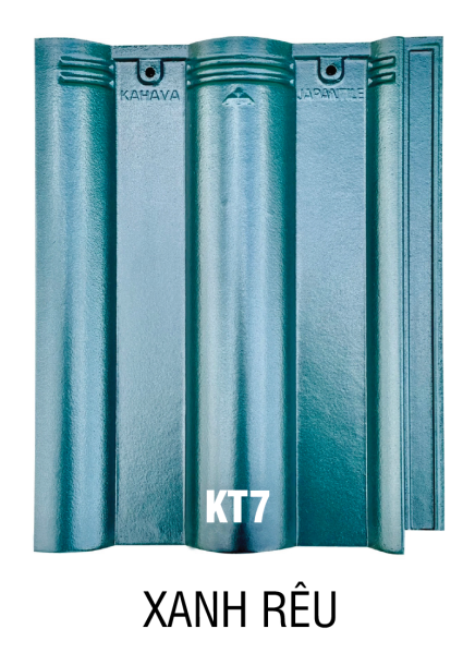 Moss green Kahava-Japantile roof tile