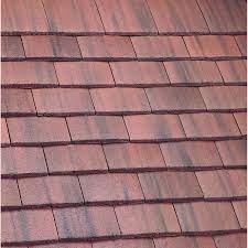 Plain roof tile