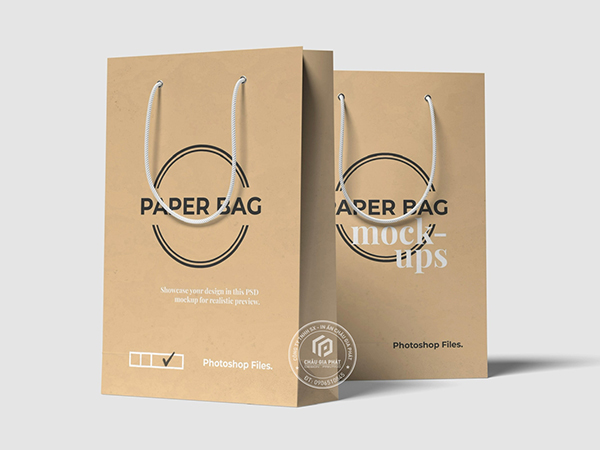 Print kraft paper bag