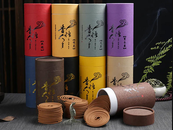 Round paper box printing