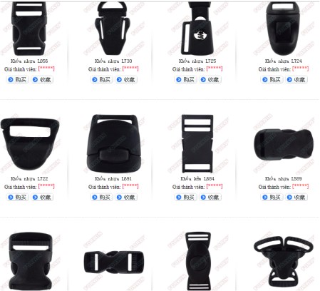 Backpack, handbag accessories processing