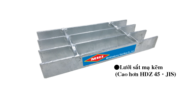 Galvanized iron grating