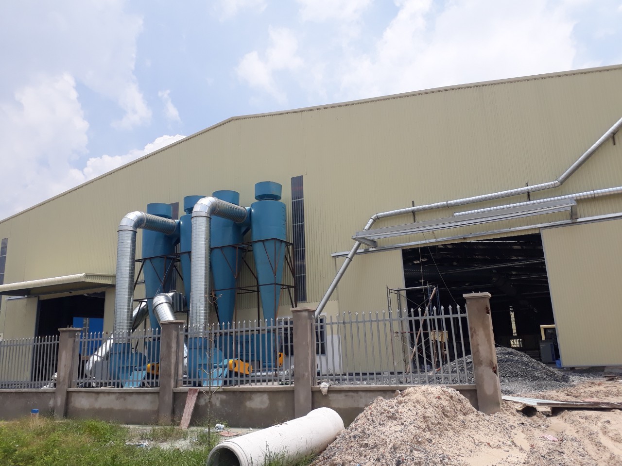 Manufacturing and installing activities