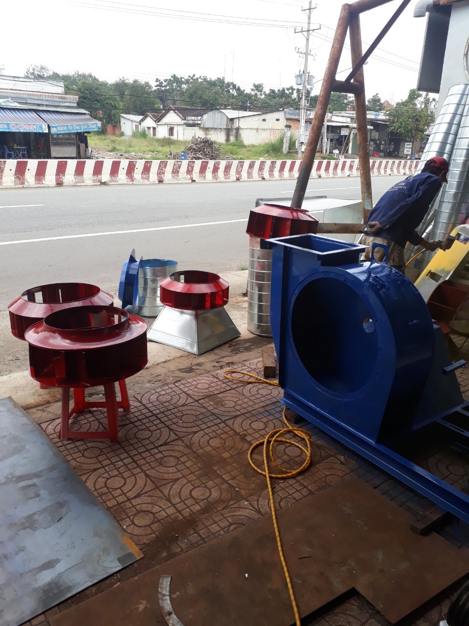 Manufacturing and installing activities
