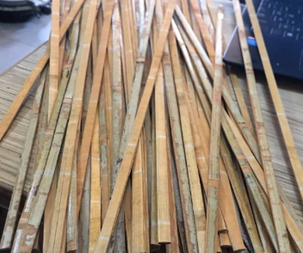 Bamboo strips