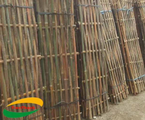 Woven bamboo panels