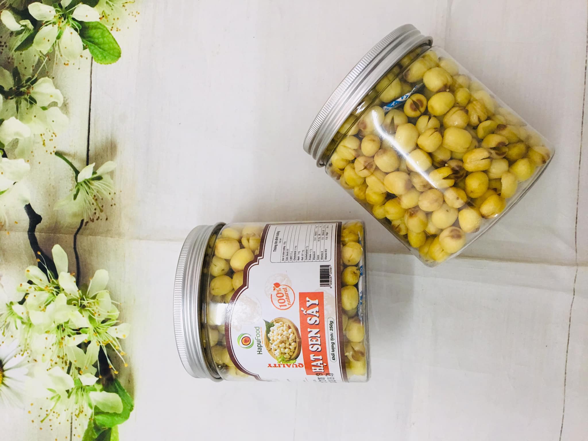 Dried lotus seeds